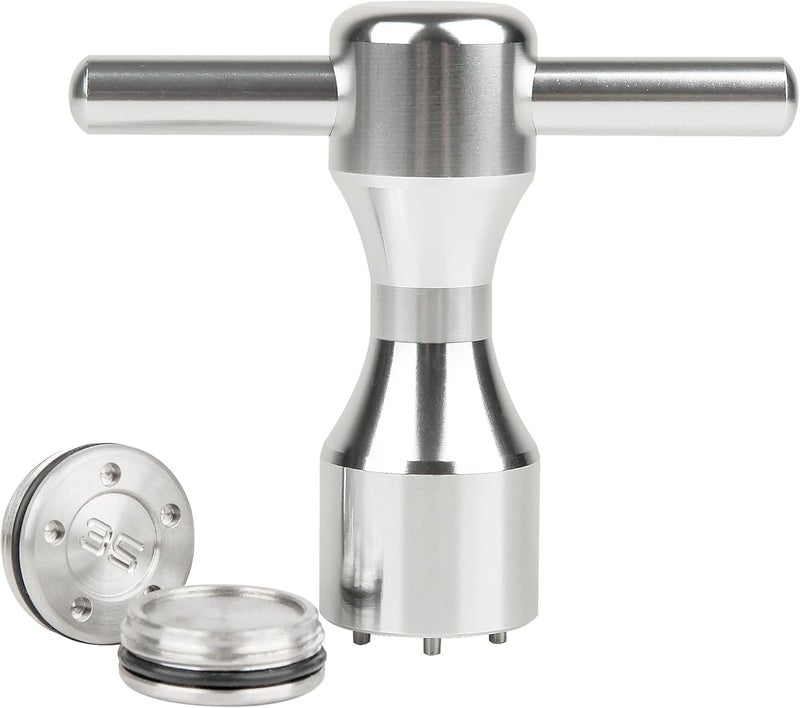 FoFoFo Golf Putter Weights Compatible with Scotty Cameron 2pcs 5g/10g/15g/20g/25g/30g/35g/40g/45g with Wrench Kit Set Compatible with Titleist Scotty Cameron Putter Newport Silver - Image 1